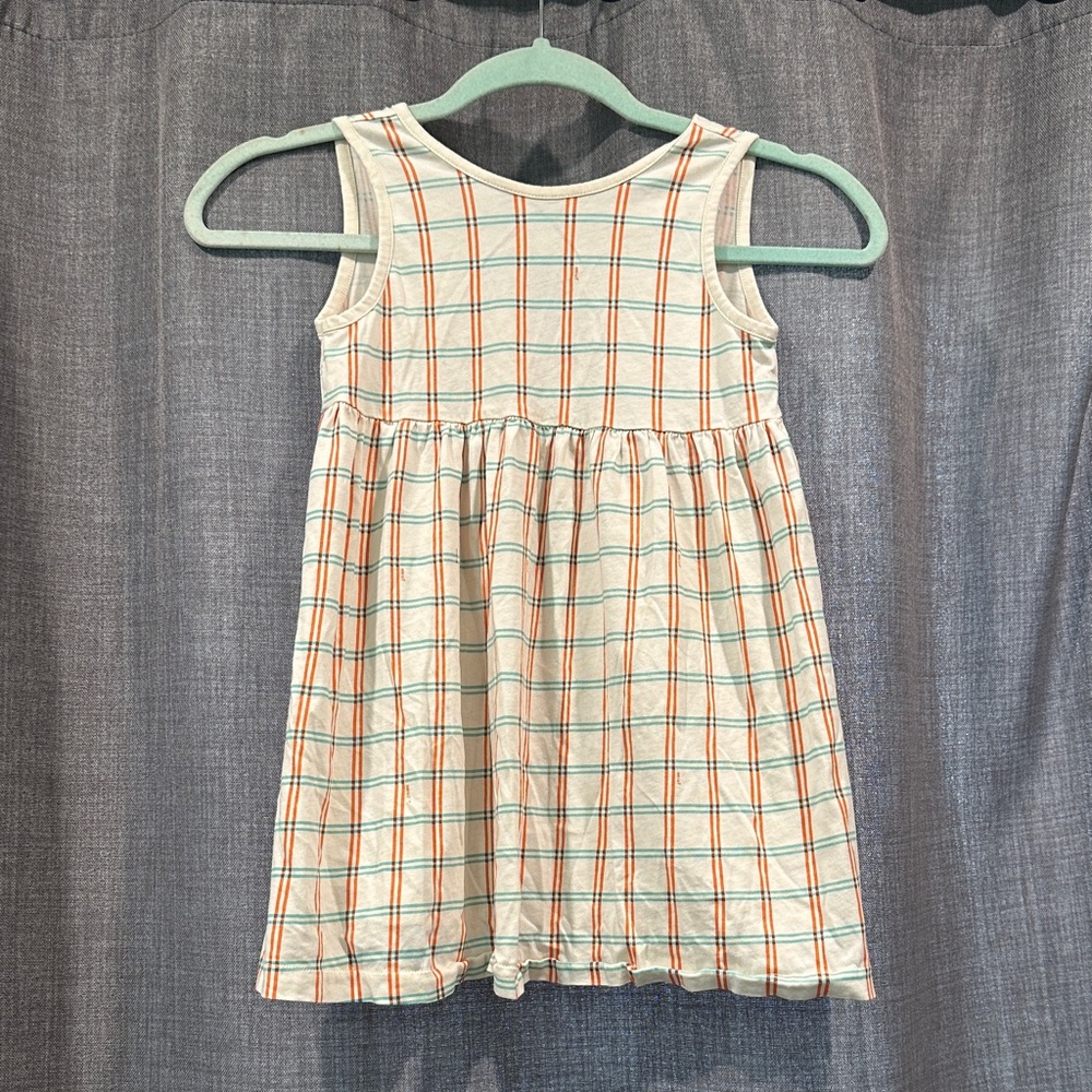 Oeuf Multicolor Plaid Sleeveless Dress